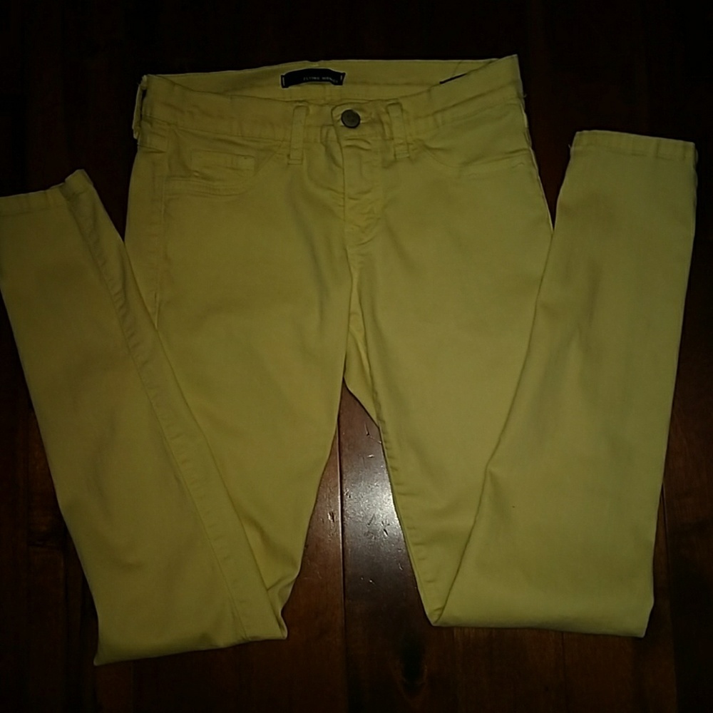 Pale Yellow Jeans